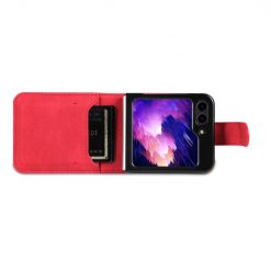 Peňaženkové puzdro AZNS Dream červené – Samsung Galaxy Z Flip 6 / Z Flip 7 FE | Kryty na mobil Kryty na mobil | Peňaženkové puzdro AZNS Dream červené – Samsung Galaxy Z Flip 6 / Z Flip 7 FE | Kryty na mobil