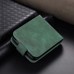 Kryty na mobil | Peňaženkové puzdro AZNS Dream zelené – Samsung Galaxy Z Flip 6 / Z Flip 7 FE | Kryty na mobil