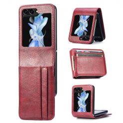 Peňaženkové puzdro Storm Leather case červené – Samsung Galaxy Z Flip 6 / Z Flip 7 FE | Kryty na mobil Kryty na mobil | Peňaženkové puzdro Storm Leather case červené – Samsung Galaxy Z Flip 6 / Z Flip 7 FE | Kryty na mobil