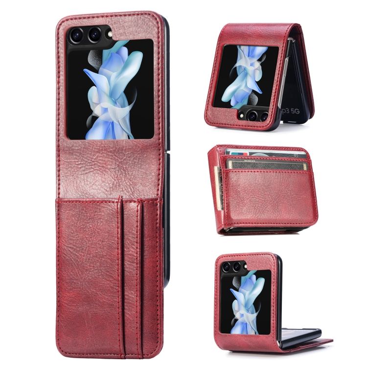 Peňaženkové puzdro Storm Leather case červené – Samsung Galaxy Z Flip 6 / Z Flip 7 FE | Kryty na mobil Kryty na mobil | Peňaženkové puzdro Storm Leather case červené – Samsung Galaxy Z Flip 6 / Z Flip 7 FE | Kryty na mobil