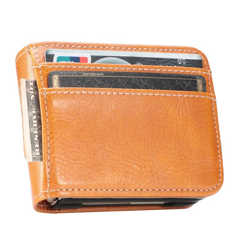 Peňaženkové puzdro Storm Leather case hnedé – Samsung Galaxy Z Flip 6 / Z Flip 7 FE | Kryty na mobil Kryty na mobil | Peňaženkové puzdro Storm Leather case hnedé – Samsung Galaxy Z Flip 6 / Z Flip 7 FE | Kryty na mobil