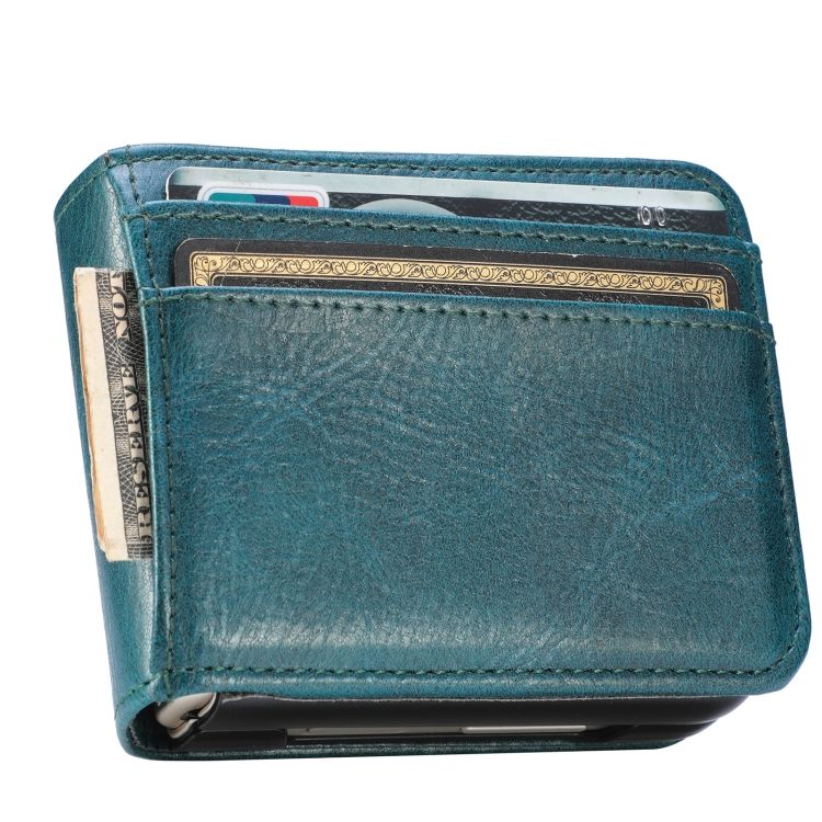 Peňaženkové puzdro Storm Leather case zelené – Samsung Galaxy Z Flip 6 / Z Flip 7 FE | Kryty na mobil Kryty na mobil | Peňaženkové puzdro Storm Leather case zelené – Samsung Galaxy Z Flip 6 / Z Flip 7 FE | Kryty na mobil