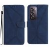 Kryty na mobil | Peňaženkové puzdro Embossing Pattern Stitchy case čierne – Oppo Reno 12 Pro | Kryty na mobil