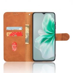 Peňaženkové puzdro Solid hnedé – Oukitel C38 | Kryty na mobil Kryty na mobil | Peňaženkové puzdro Solid hnedé – Oukitel C38 | Kryty na mobil