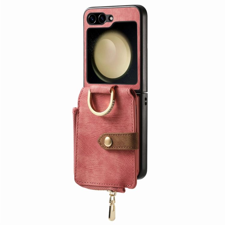 Peňaženkové puzdro Unique Wallet ružové – Samsung Galaxy Z Flip 6 / Z Flip 7 FE | Kryty na mobil Kryty na mobil | Peňaženkové puzdro Unique Wallet ružové – Samsung Galaxy Z Flip 6 / Z Flip 7 FE | Kryty na mobil