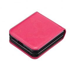 Puzdro Embossing Pattern Motýľ tmavoružové – Samsung Galaxy Z Flip 6 / Z Flip 7 FE | Kryty na mobil Kryty na mobil | Puzdro Embossing Pattern Motýľ tmavoružové – Samsung Galaxy Z Flip 6 / Z Flip 7 FE | Kryty na mobil