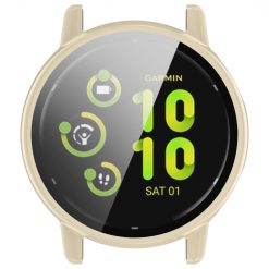Kryty na mobil | Puzdro Lune case béžové pre Garmin Vivoactive 5 | Kryty na mobil