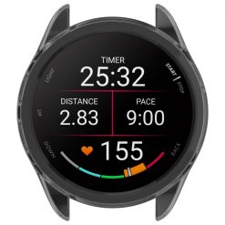 Kryty na mobil | Puzdro Ring case čierne pre Garmin Forerunner 165 | Kryty na mobil