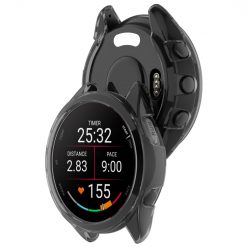 Kryty na mobil | Puzdro Ring case čierne pre Garmin Forerunner 165 | Kryty na mobil