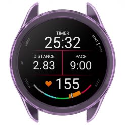 Kryty na mobil | Puzdro Ring case fialové pre Garmin Forerunner 165 | Kryty na mobil