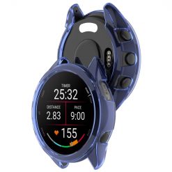 Kryty na mobil | Puzdro Ring case modré pre Garmin Forerunner 165 | Kryty na mobil