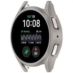 Kryty na mobil | Puzdro Ring case sivé pre Samsung Galaxy Watch 7 44mm | Kryty na mobil