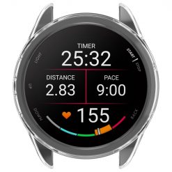 Kryty na mobil | Puzdro Ring case transparentné pre Garmin Forerunner 165 | Kryty na mobil