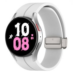 Kryty na mobil | Remienok Magic Wristband biely pre Samsung Galaxy Watch 7 (40mm / 44mm) | Kryty na mobil