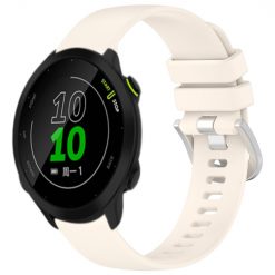 Remienok Solid Wristband béžový pre Garmin Forerunner 158