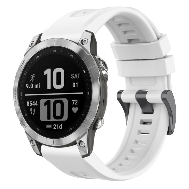 Remienok Solid Wristband biely pre Garmin Fenix 7 Pro | Kryty na mobil Kryty na mobil | Remienok Solid Wristband biely pre Garmin Fenix 7 Pro | Kryty na mobil