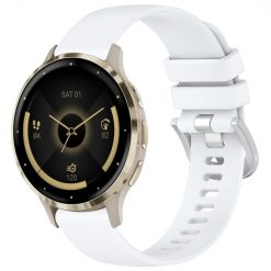 Kryty na mobil | Remienok Solid Wristband biely pre Garmin Venu 3S | Kryty na mobil