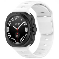 Remienok Solid Wristband biely pre Samsung Galaxy Watch Ultra 47mm / Watch Ultra 2