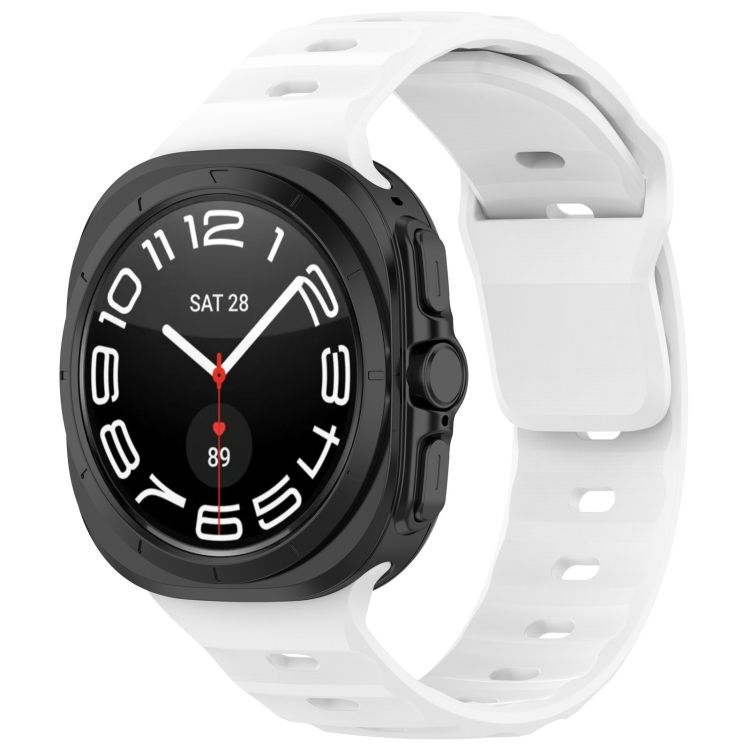 Remienok Solid Wristband biely pre Samsung Galaxy Watch Ultra 47mm / Watch Ultra 2 | Kryty na mobil Kryty na mobil | Remienok Solid Wristband biely pre Samsung Galaxy Watch Ultra 47mm / Watch Ultra 2 | Kryty na mobil