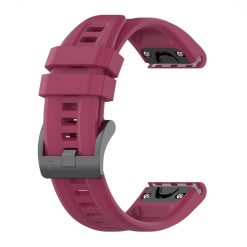 Kryty na mobil | Remienok Solid Wristband bordový pre Garmin Fenix 7 Solar | Kryty na mobil