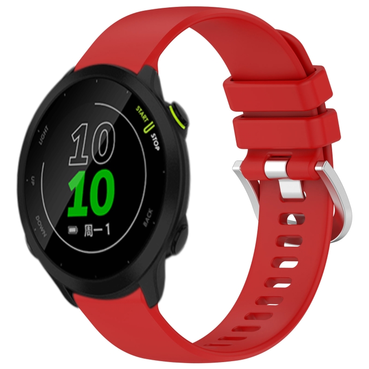 Remienok Solid Wristband červený pre Garmin Forerunner 158 | Kryty na mobil Kryty na mobil | Remienok Solid Wristband červený pre Garmin Forerunner 158 | Kryty na mobil