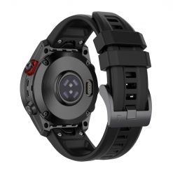 Kryty na mobil | Remienok Solid Wristband čierny pre Garmin Fenix 7 Pro | Kryty na mobil