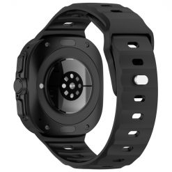 Kryty na mobil | Remienok Solid Wristband čierny pre Samsung Galaxy Watch Ultra 47mm / Watch Ultra 2 | Kryty na mobil
