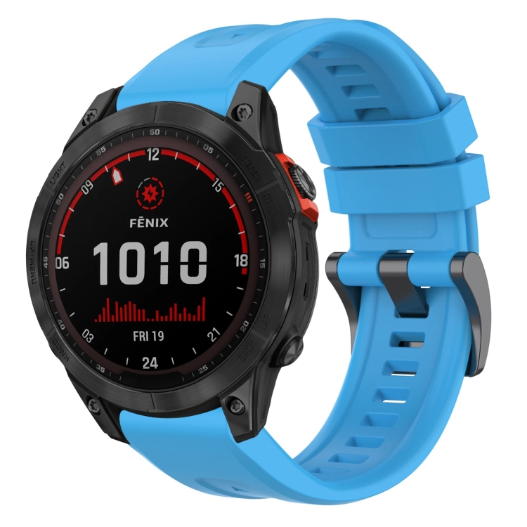 Remienok Solid Wristband modrý pre Garmin Fenix 7 Solar | Kryty na mobil Kryty na mobil | Remienok Solid Wristband modrý pre Garmin Fenix 7 Solar | Kryty na mobil
