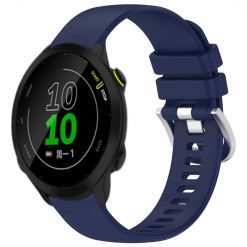 Remienok Solid Wristband modrý pre Garmin Forerunner 158