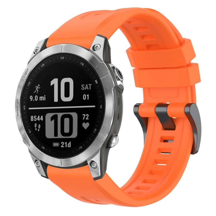 Remienok Solid Wristband oranžový pre Garmin Fenix 7 Pro | Kryty na mobil Kryty na mobil | Remienok Solid Wristband oranžový pre Garmin Fenix 7 Pro | Kryty na mobil