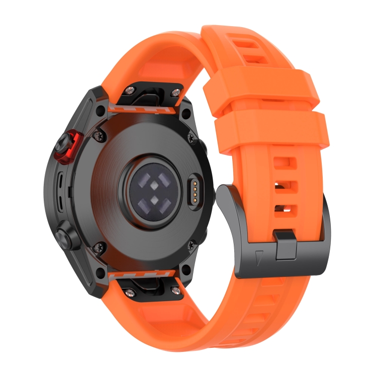 Remienok Solid Wristband oranžový pre Garmin Fenix 7 Solar | Kryty na mobil Kryty na mobil | Remienok Solid Wristband oranžový pre Garmin Fenix 7 Solar | Kryty na mobil