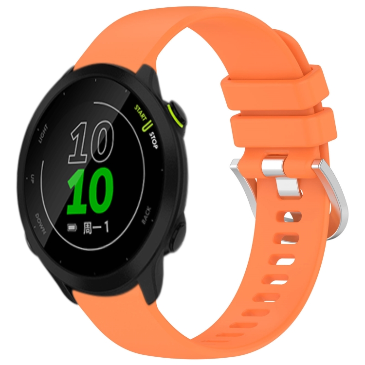 Remienok Solid Wristband oranžový pre Garmin Forerunner 158 | Kryty na mobil Kryty na mobil | Remienok Solid Wristband oranžový pre Garmin Forerunner 158 | Kryty na mobil