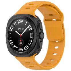 Remienok Solid Wristband oranžový pre Samsung Galaxy Watch Ultra 47mm / Watch Ultra 2