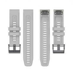 Kryty na mobil | Remienok Solid Wristband sivý pre Garmin Fenix 7 Pro | Kryty na mobil