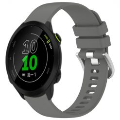 Remienok Solid Wristband sivý pre Garmin Forerunner 158
