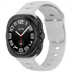 Remienok Solid Wristband sivý pre Samsung Galaxy Watch Ultra 47mm / Watch Ultra 2