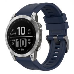 Kryty na mobil | Remienok Solid Wristband tmavomodrý pre Garmin Fenix 7 Pro | Kryty na mobil