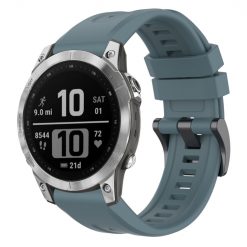 Remienok Solid Wristband tmavosivý pre Garmin Fenix 7 Pro