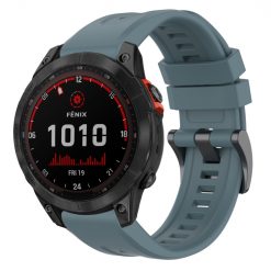 Kryty na mobil | Remienok Solid Wristband tmavosivý pre Garmin Fenix 7 Solar | Kryty na mobil