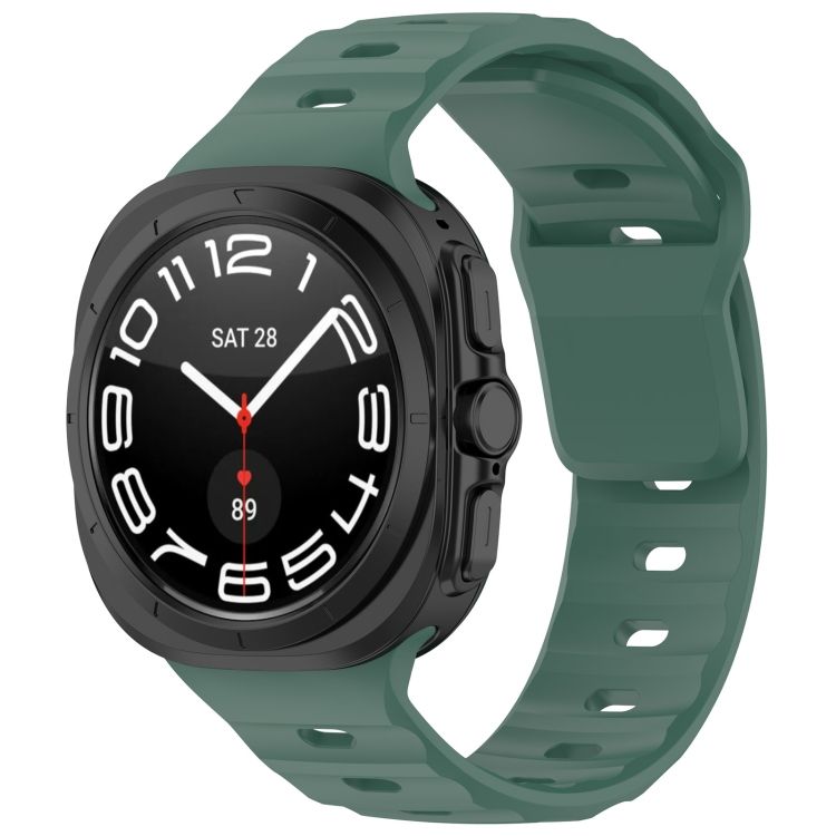 Remienok Solid Wristband tmavozelený pre Samsung Galaxy Watch Ultra 47mm / Watch Ultra 2 | Kryty na mobil Kryty na mobil | Remienok Solid Wristband tmavozelený pre Samsung Galaxy Watch Ultra 47mm / Watch Ultra 2 | Kryty na mobil