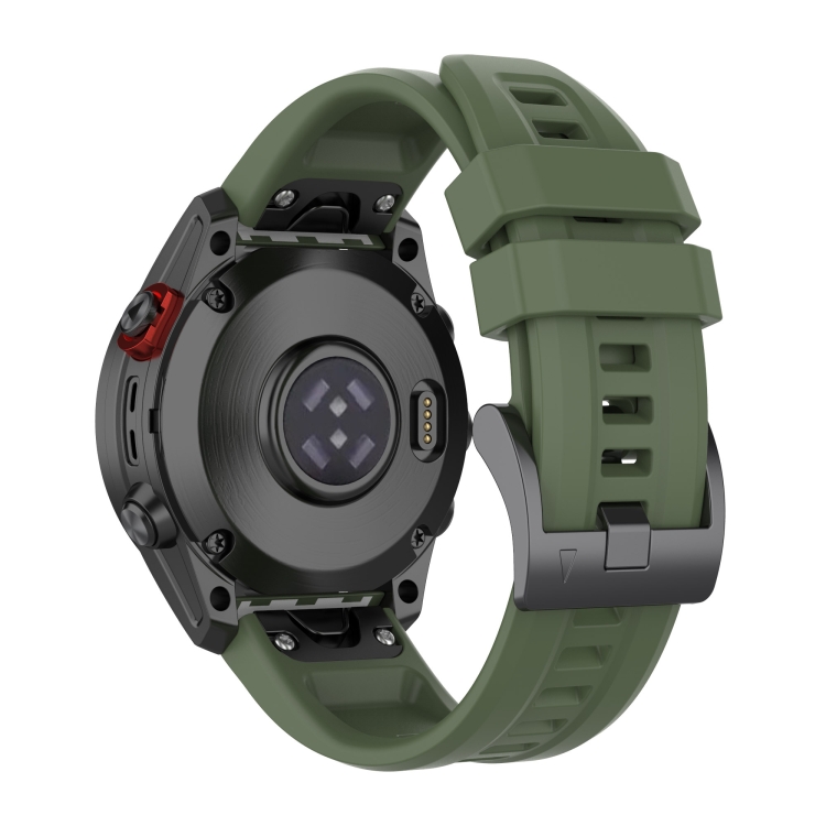 Remienok Solid Wristband zelený pre Garmin Fenix 7 Solar | Kryty na mobil Kryty na mobil | Remienok Solid Wristband zelený pre Garmin Fenix 7 Solar | Kryty na mobil