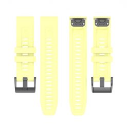 Remienok Solid Wristband žltý pre Garmin Fenix 7 Pro | Kryty na mobil Kryty na mobil | Remienok Solid Wristband žltý pre Garmin Fenix 7 Pro | Kryty na mobil