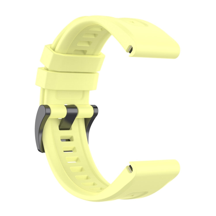 Remienok Solid Wristband žltý pre Garmin Fenix 7 Solar | Kryty na mobil Kryty na mobil | Remienok Solid Wristband žltý pre Garmin Fenix 7 Solar | Kryty na mobil