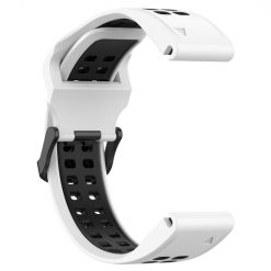 Remienok Sport Wristband bielo-čierny pre Garmin Fenix 7S / 6S / 5S | Kryty na mobil Kryty na mobil | Remienok Sport Wristband bielo-čierny pre Garmin Fenix 7S / 6S / 5S | Kryty na mobil
