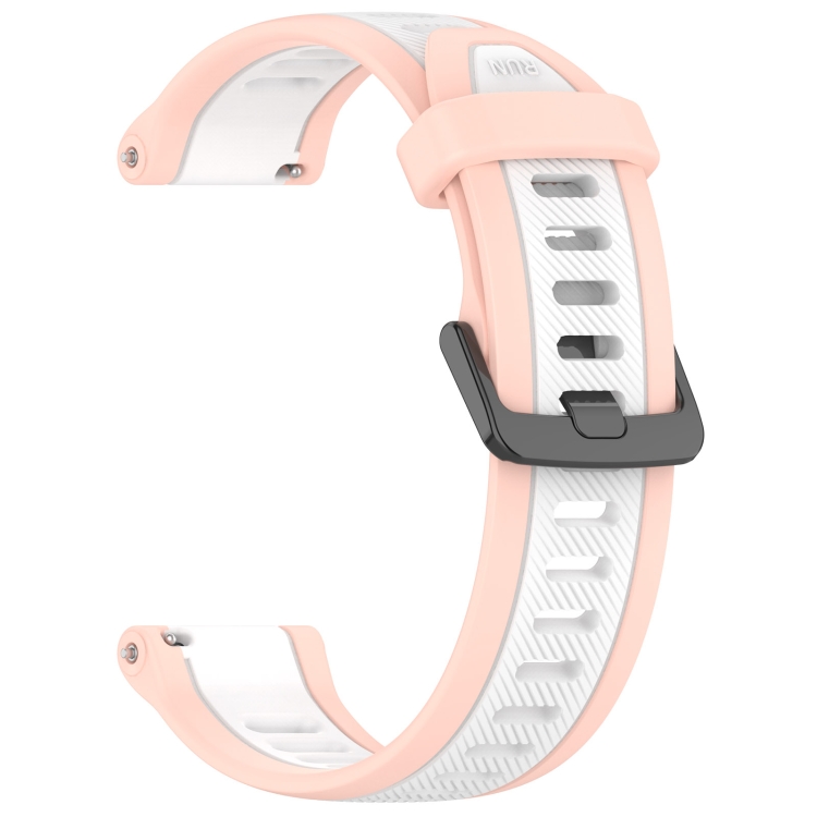Remienok Sport Wristband bielo-ružový pre Garmin Forerunner 165 20mm | Kryty na mobil Kryty na mobil | Remienok Sport Wristband bielo-ružový pre Garmin Forerunner 165 20mm | Kryty na mobil