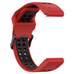 Kryty na mobil | Remienok Sport Wristband červeno-čierny pre Garmin Fenix 7S / 6S / 5S | Kryty na mobil