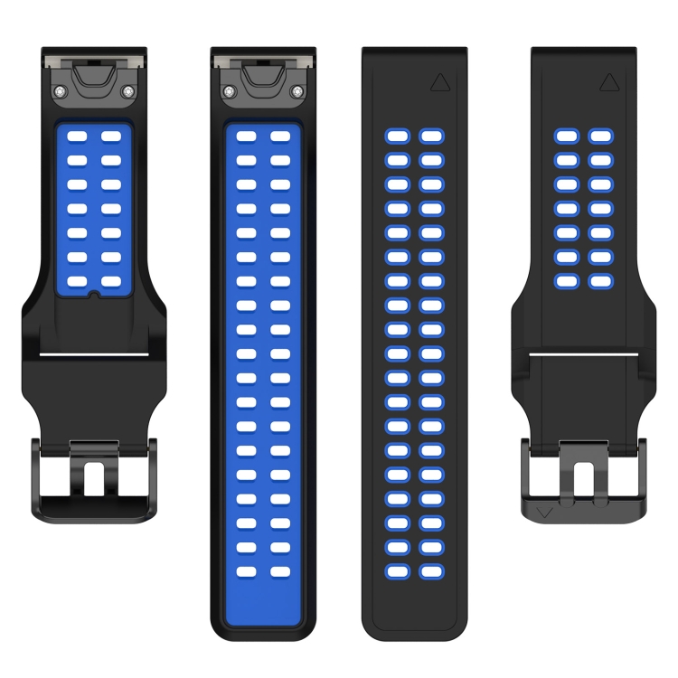 Remienok Sport Wristband čierno-modrý pre Garmin Fenix 7S / 6S / 5S | Kryty na mobil Kryty na mobil | Remienok Sport Wristband čierno-modrý pre Garmin Fenix 7S / 6S / 5S | Kryty na mobil