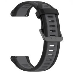 Remienok Sport Wristband čierno-sivý pre Garmin Forerunner 165 20mm | Kryty na mobil Kryty na mobil | Remienok Sport Wristband čierno-sivý pre Garmin Forerunner 165 20mm | Kryty na mobil