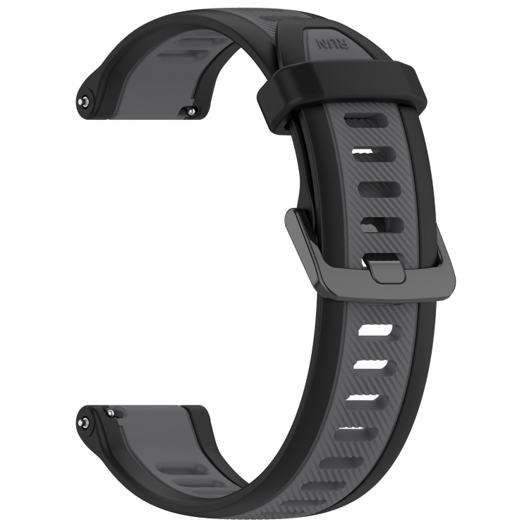 Remienok Sport Wristband čierno-sivý pre Garmin Forerunner 165 20mm | Kryty na mobil Kryty na mobil | Remienok Sport Wristband čierno-sivý pre Garmin Forerunner 165 20mm | Kryty na mobil