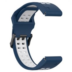 Kryty na mobil | Remienok Sport Wristband modro-biely pre Garmin Fenix 7S / 6S / 5S | Kryty na mobil